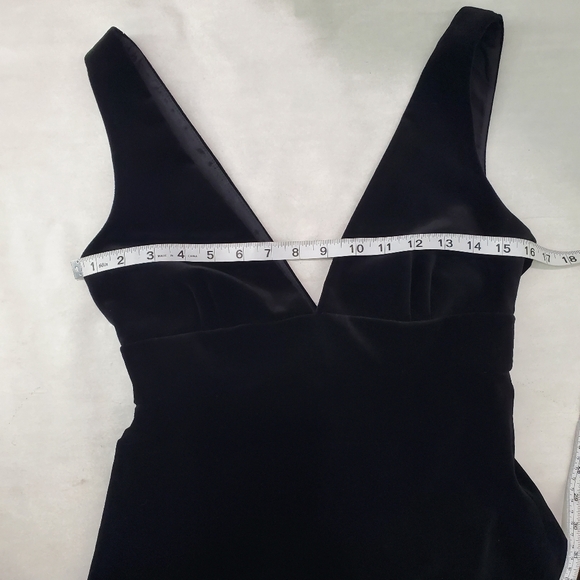 J. Crew Rich Black Velvet Fit & Flare Dress 4 NWT Holiday Party New Year's Eve - Picture 10 of 10